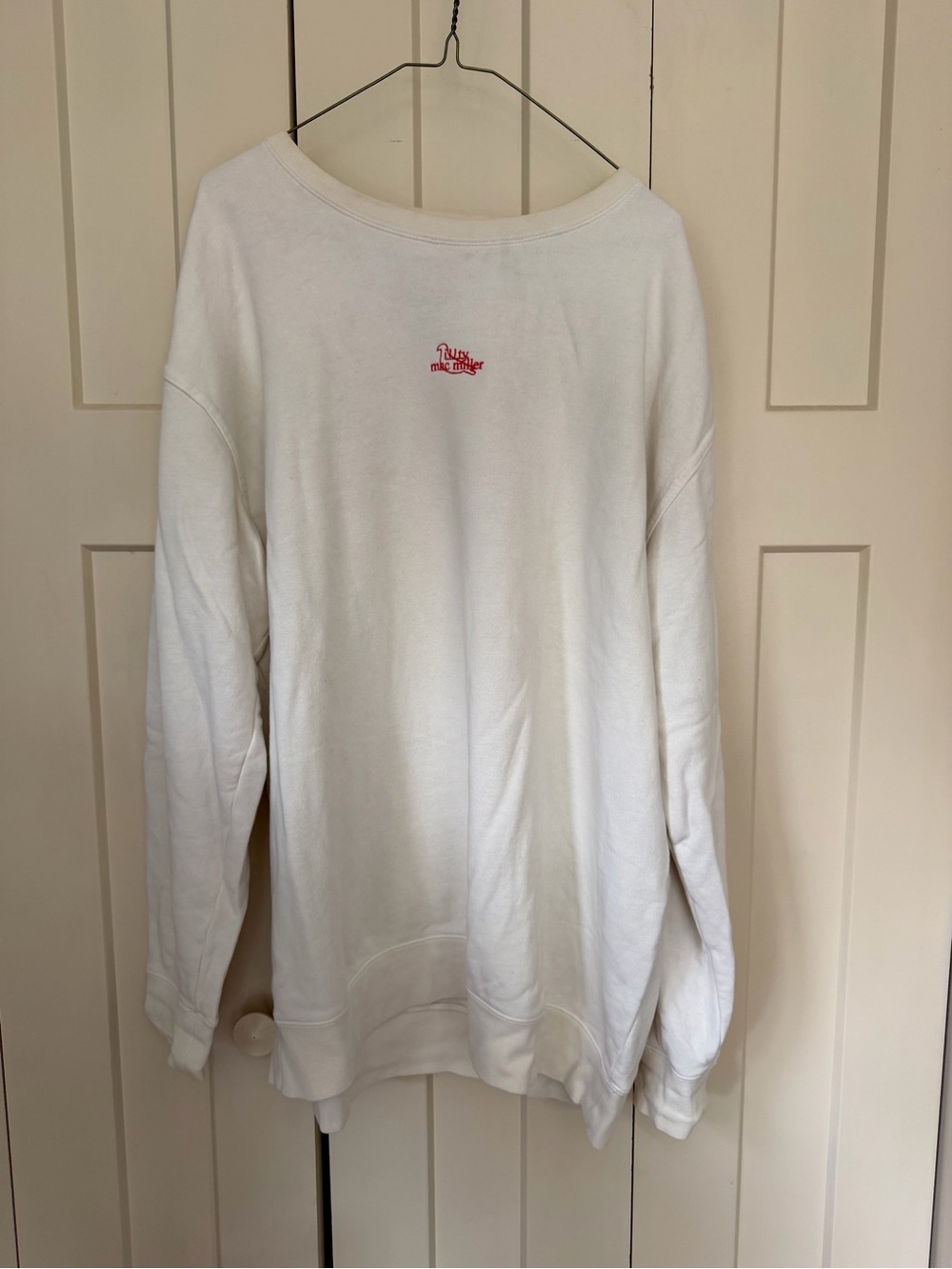 Mac Miller ILLTY I love life thank you Embroidered crewneck